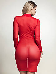Cool girl red ass