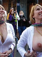 Mom Wants Beads For Her Knockers
