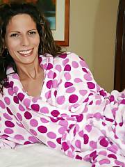 Hot Mother In Pink Robe