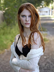 Nice Redhead In A Picture