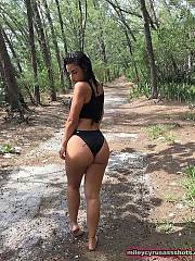Sexy Mexican Butt In A Black Bikini