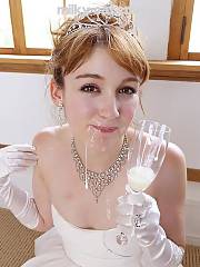 Who Is This Cute Cum Drinking Bride
